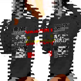 Grammy Of The Birthday Boy Matching Grandma Grandson Women Hoodie | Seseable UK