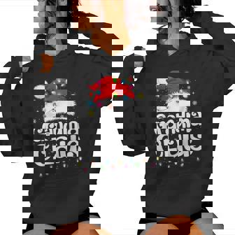 Grandma Claus Matching Family Christmas Xmas Pajamas Women Hoodie - Monsterry