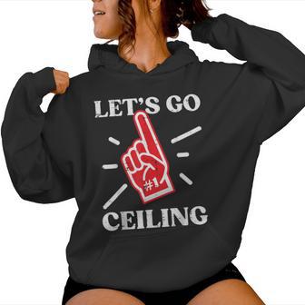 Halloween Lets Go Ceiling Fan Costume Humor Women Women Hoodie - Thegiftio UK