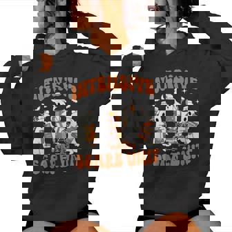 Halloween Intensive Care Scare Unit Ghost Nurse Icu Nursing Women Hoodie | Seseable CA