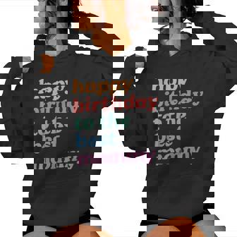 Happy Birthday To The Best Mommy Happy Birthday Mom Women Hoodie - Thegiftio