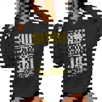 Hombrehhh & Bring Dad A Beer Beinking Lover Divertido Día Del Padre Sudadera con capucha para mujer - Regaloses