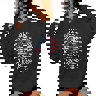 Honoring All Who Served Thank You Veterans Day Us Veterans Women Hoodie - Monsterry