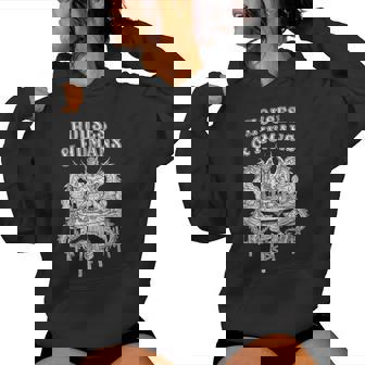 Houses And Humans Rpg Parody For Gamers Nerds Boys Felpa con cappuccio da donna - Novitaregali