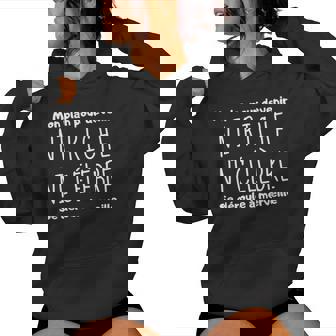 Humour Homme Et Cadeau Original Rigolo Manche Longue Sweat à capuche femme - Cadeauxyz