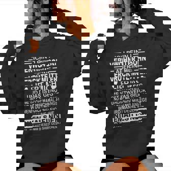 Ich Bin Einerwöhnterohn Aber Meineerrückte Mutter Kapuzenpullover für Damen - Seseable