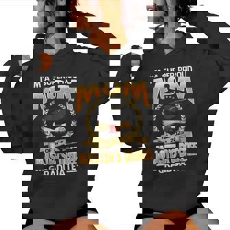 I'm A Super Proud Mom Of A 2025 Master's Degree Graduate Women Hoodie | Seseable UK