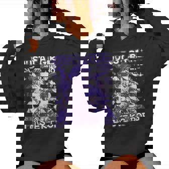 Just A Girl Who Loves K-Pop Korean Culture K Pop Music Lover Women Hoodie | Seseable UK