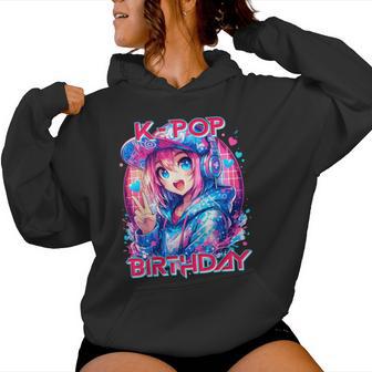 K-Pop Anniversaire K-Pop Anniversaire Pour Enfants Et Filles K-Pop Sweat à capuche femme - Cadeauxyz