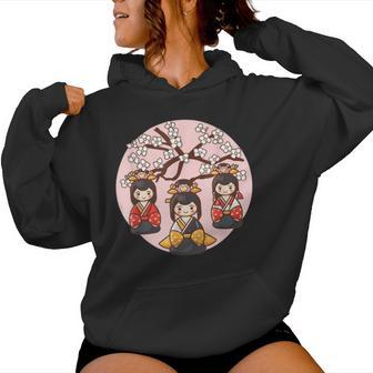 Kawaii Dolls Day Girls Day Hinamatsuri Japanese Festival Women Hoodie - Thegiftio
