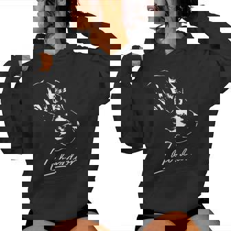 Labrador Retriever Labbi Mama Hund Hundeportrait Hunde Kapuzenpullover für Damen - Seseable