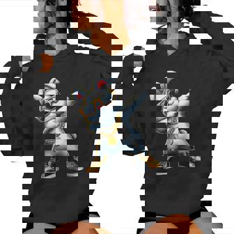 Lapin Drôle Dab Dab Dance Garçons Filles Enfants Sweat à capuche femme - Cadeauxyz