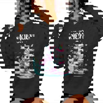 Licorne Amusante Qui Fait Duki Duki Desacances Auki Sweat à capuche femme - Cadeauxyz