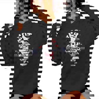 Linda Oveja Bestia Lindo Divertido Gimnasio Entrenamiento Es Fitness Sudadera con capucha para mujer - Regaloses