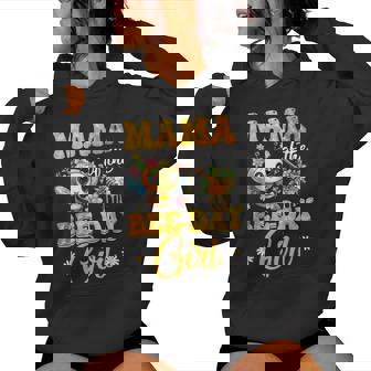 Mama Of The Birthday Girl Bee Family Birthday Party Women Hoodie - Monsterry
