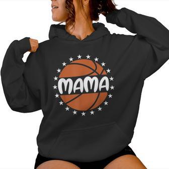 Mama Game Day Baloncesto Sudadera con capucha para mujer - Regaloses