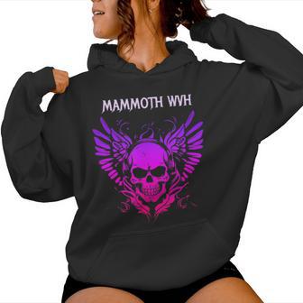 Mammoth Music Wvh Vintage Skull For Women Women Hoodie - Thegiftio UK