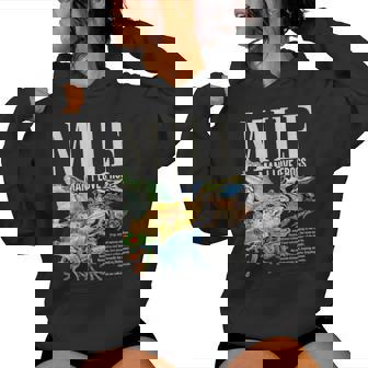 Man I Love Frogs Milf Adult Humor Embarrassing Women Women Hoodie | Seseable FR