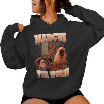 Marcus The Worm Bootleg For Meme Fan Women Hoodie - Thegiftio UK