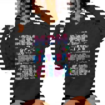 Mom And Dad Of The Birthday Girl Party Decor Family Matching Women Hoodie - Monsterry