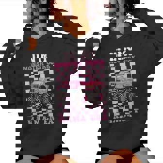 In My Monster Truck Mama Era Monster Truck Lovers Women Hoodie | Seseable CA