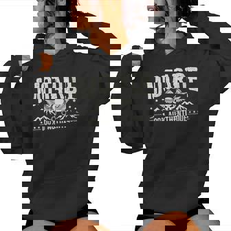 Motarde Authentique Motard Motoriste Moto Sweat à capuche femme - Cadeauxyz