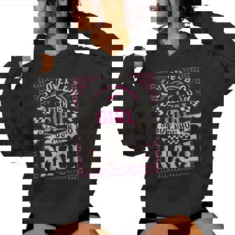 Move Over Boys Let This Girl Show You How To Race Car Racing Women's Hoodie | Mazezy