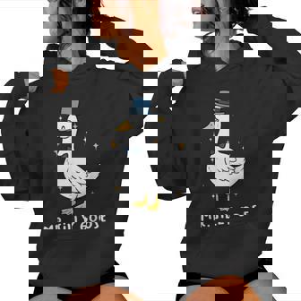 Mr Silly Duck Groom To Be Wedding Goose Gettin' Loose Men Women Hoodie | Seseable FR