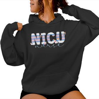 Nicu Nurse Baby Blanket Neonatal Intensive Care Unit Nursing Women Hoodie - Thegiftio UK