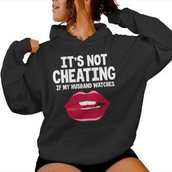 No Es Trampai Mi Marido Relojes In Mangas Sudadera con capucha para mujer - Regaloses