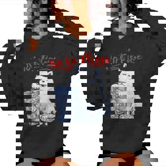 No Ice Please Cat Ice Out Anti Ice Against Women Women Hoodie - Thegiftio