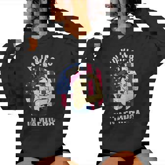 No Kings Vintage America No Kings In America Women Hoodie | Mazezy