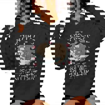 Offizielles Beste Mamachlaf Muttertag Otter Kapuzenpullover für Damen - Geschenkecke