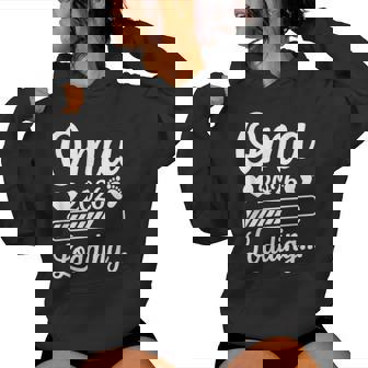 Oma 2026 Loadingchwangerschaftsverkündung Muttertag Kapuzenpullover für Damen - Geschenkecke