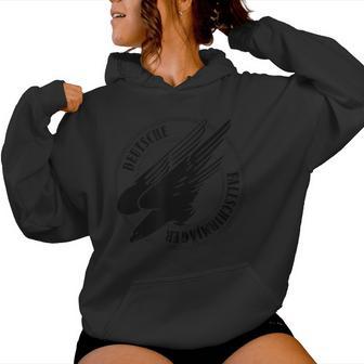 Paracaidista Alemana Ww2 Fallschirmjagerometido Sudadera con capucha para mujer - Regaloses