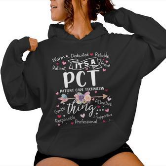 Patient Care Technician Pct Squad Team Crew Nurse Week Women Hoodie - Thegiftio UK