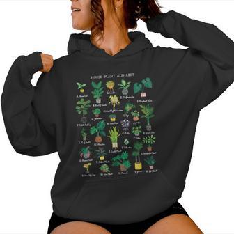Plant Alphabet Gardener Gardening Plant Lover Men Women Hoodie - Thegiftio UK