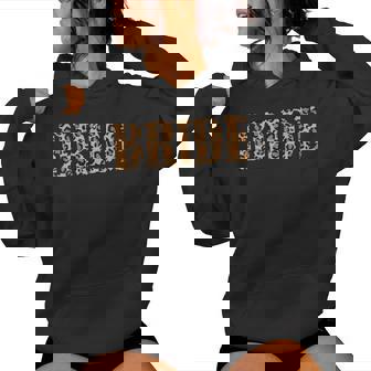 Pour Mariée Léopard Mariée Enterrement Deie De Jeune Fille Sweat à capuche femme - Cadeauxyz