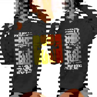 Pretend I'm A Drone Lazy Halloween Costume Men Women Women's Hoodie | Mazezy