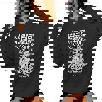 Proud Marine Mama For Mom Marines Dont But Their Moms Do Mil Women Hoodie | Mazezy