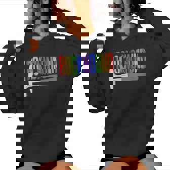 Rainbow Rockhound ロックピック 地質学ハンマー ロックハウンディング レディースパーカー - Kawaiitshirt