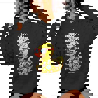 Rubber Duck Punk Rock Mohawk Rocker Bébé Garçon Sweat à capuche femme - Cadeauxyz