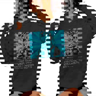 Sarcastic Meme Hope The Dumbest Person Doesn't Die Women Hoodie - Thegiftio