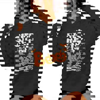 She's My Boo Pumpkin Matching Couple Halloween Women Women Hoodie | Mazezy