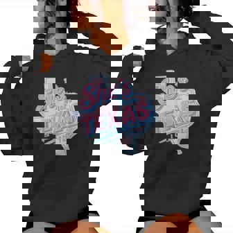 She's From Texas I Can Tell Retro Vintage Texas Girl Women Hoodie | Seseable UK