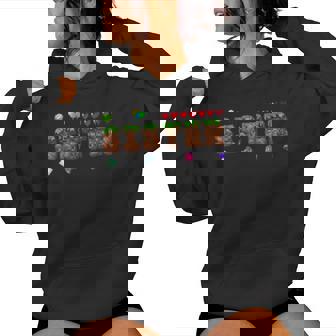 Sister Of The Birthday Boy Pixel Game Party Matching Family Women Hoodie | Seseable CA