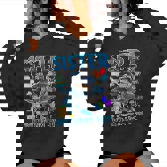 Sister Of The Birthday Boy Tralalero Tralala Family Matching Women Hoodie | Seseable CA