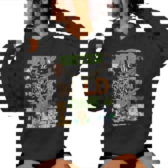 Sister Of The Wild One 1St Birthday Family Safari Jungle Women Hoodie | Seseable UK