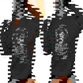 Skeleton Tequila Mexico Dia De Los Muertos Mexican Men Women Hoodie - Monsterry