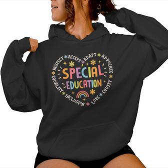 Special Education Squad Dream Team Sped Teacher Appreciation Women Hoodie - Thegiftio UK